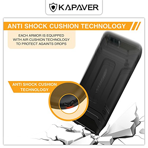 Kapaver OnePlus 5 Custodia, [Rugged Armor]