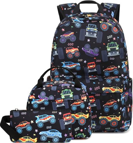 CAMTOP Kids School Backpack Set with Lunch Box, Ages 4-10