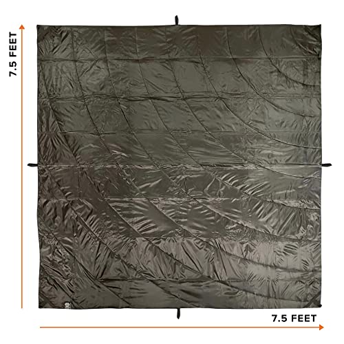 Arcturus-Large-Insulated-Woobie-Camping-Blanket-75-x-75-FT-Dual-Sided-with-Rugged-Waterproof-Exterior-Quilted-Insulated-Interior-Portable-Carry-Bag-included
