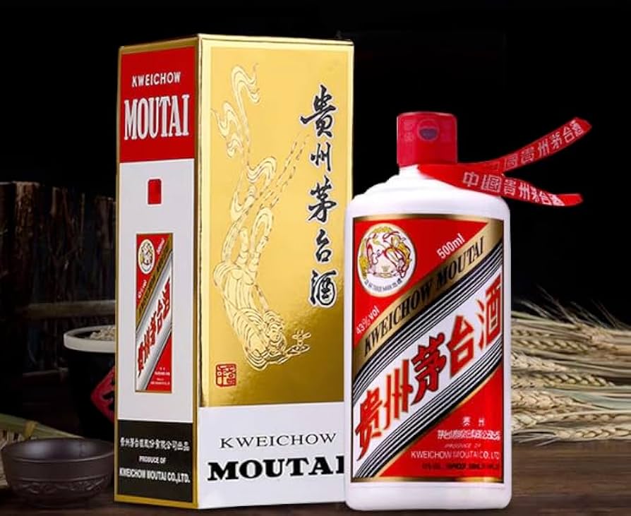 Kweichow Moutai Chinese Baijiu 500ml – 43% Alc./Vol – Premium
