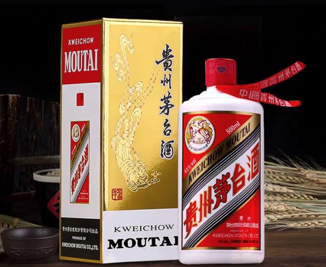 Kweichow Moutai Chinese Baijiu 500ml – 43% Alc./Vol – Premium