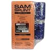 Rescue Essentials SAM Splint Combo Pack, (2) 4.25 x 36 Orange/Blue Flat Fold Moldable Splints for Fracture & Sprain Immobilization Plus (2) 3 x 5 Yards Blue Cohesive Wrap, First Aid Emergency Use- 4 Piece Kit