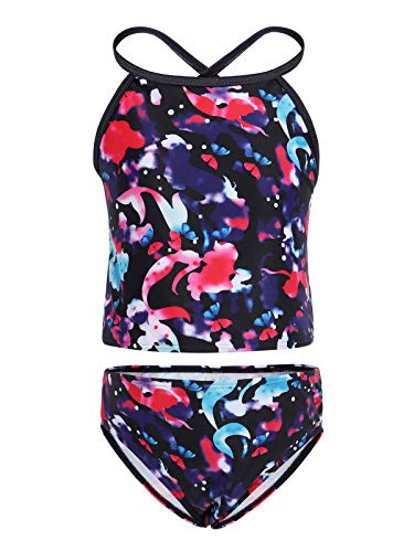 Cotrio Conjunto de biquíni princesa sereia maiôs de duas peças para bebês e meninas maiô colorido se