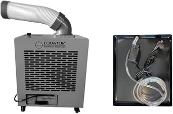 Equator 7000 BTU Outdoor Portable Air Conditioner + Drip Pan Pump Kit | Drip Pan Pump Kit