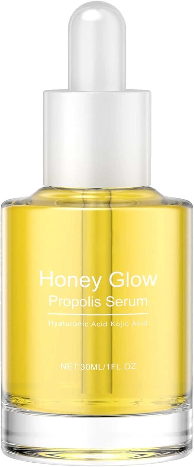 Honey Glow Propolis Serum with Niacinamide, Anti-Aging, Soothing for Sensitive Skin, Hydrating Facial Soothing Solution (1 fl oz) Honey Glow Propolis Serum with Niacinamide, Anti-Aging, Soothing for Sensitive Skin, Hydrating Facial Soothing Solution (1 fl oz)