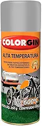 Tinta Spray Colorgin Alta Temperatura 723 Alumínio