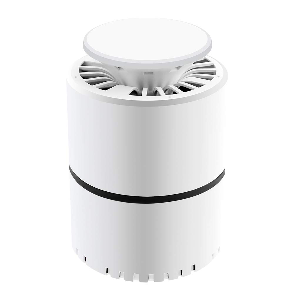 Tickas Bug Dispeller,USB 5V Direct Powered Mosquito Killer Lamp LEDs UV Silent Insect-Trap Light with Suction Fan Electric Fly Bug Catcher Anti-Mosquito Dispeller