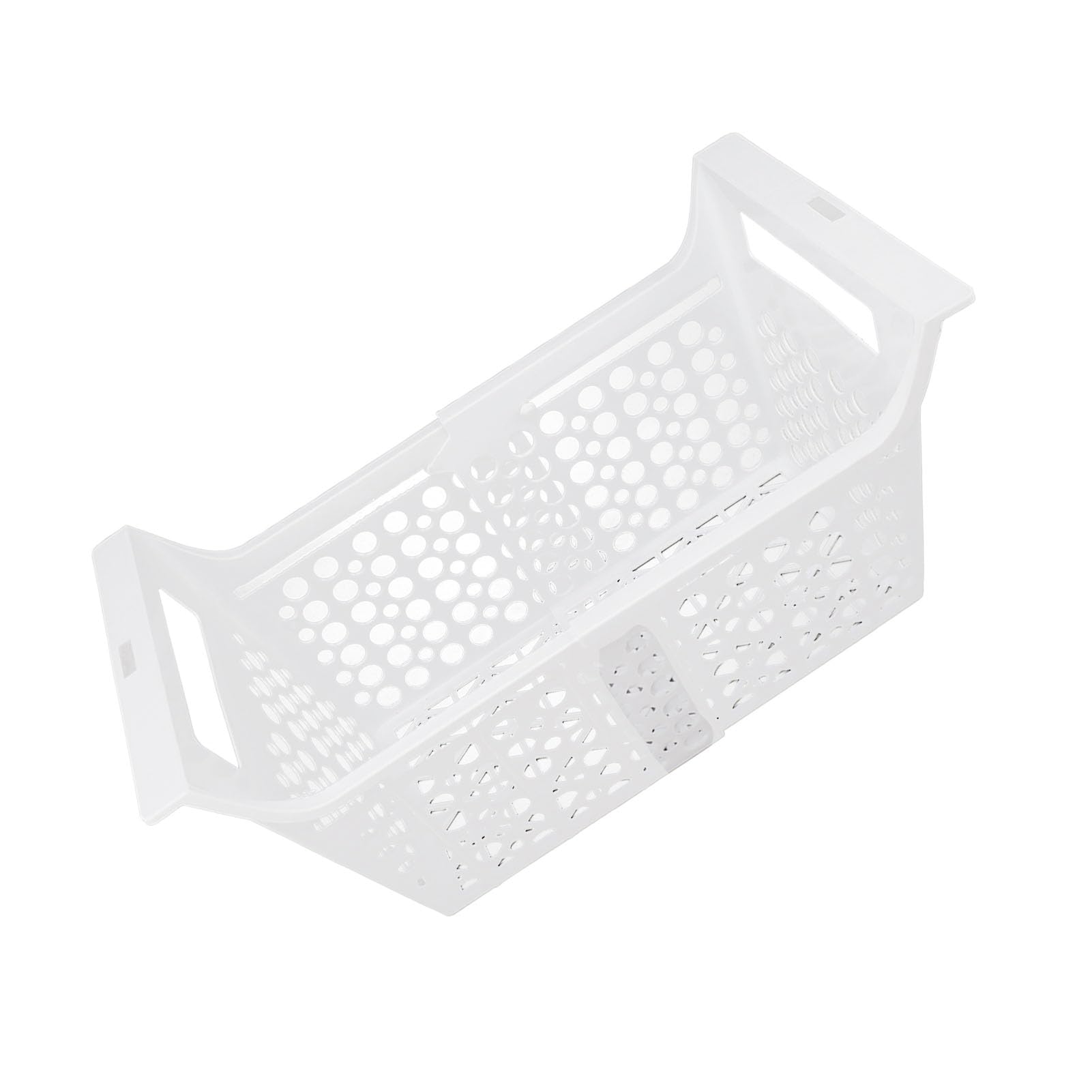 Ejoyous Cesto Congelatore Verticale, Cestello Organizzatore per Freezer, Regolabile Estensibile in PP con Maniglie, per Congelatori, Frigoriferi e Armadi (Grande)