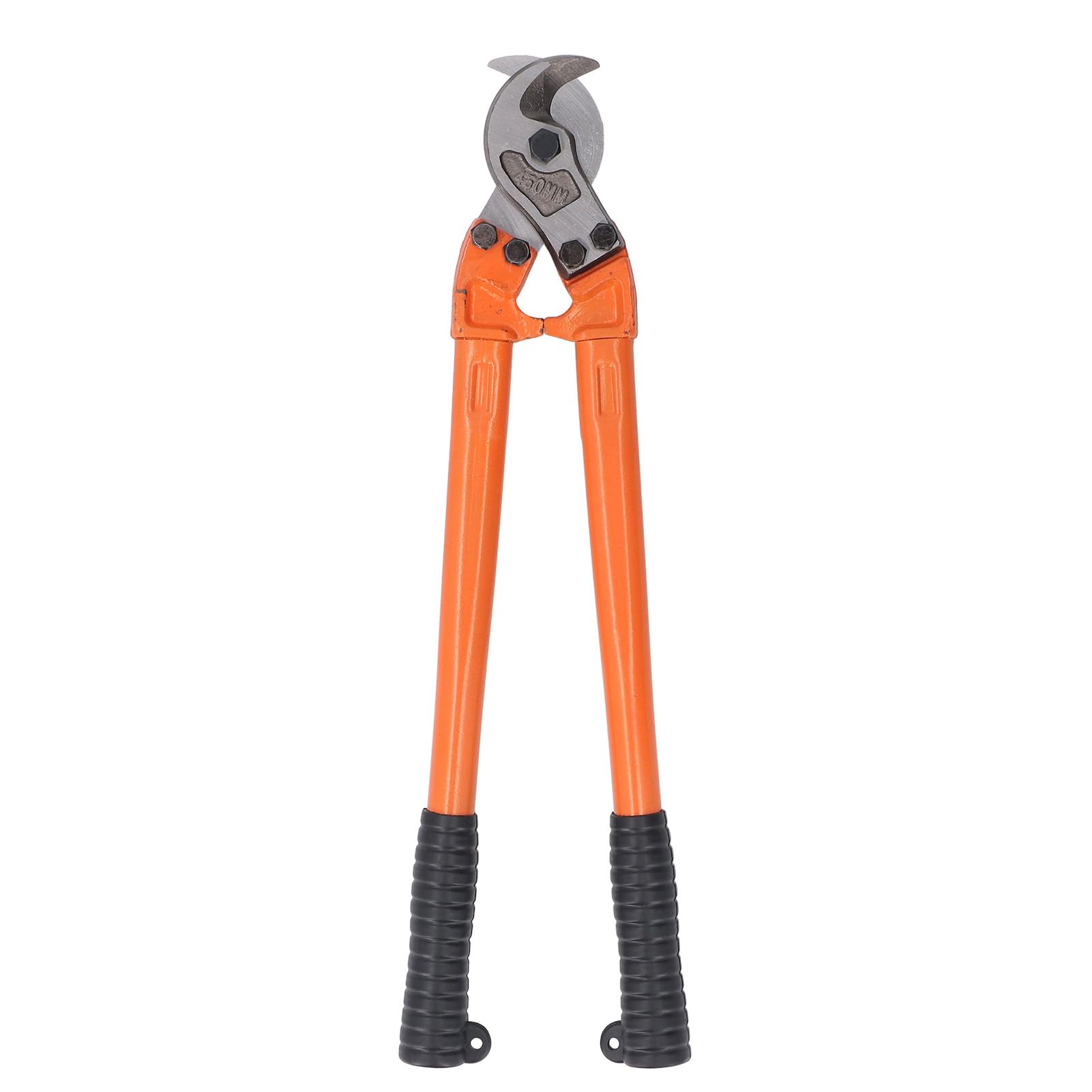 Yosoo Health Gear Kabelschneider 150 mm², 18 Zoll, Elektrostahldraht-Schneidzange, Handwerkzeug aus Kohlenstoffgehalt mit Langem Griff für Aluminiumkabel und Kupfer