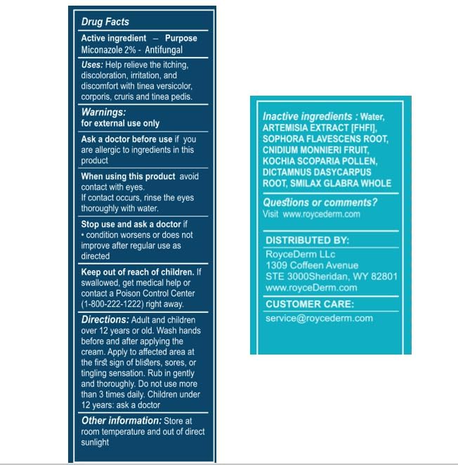 Roycederm Tinea Versicolor Treatment, Athletes Foot Treatment, Ringworm Treatment for Humans, for Tinea Versicolor & Pedis,Fast Healing Anti Fungal Skin Cream - Multi-Functional - Image 8