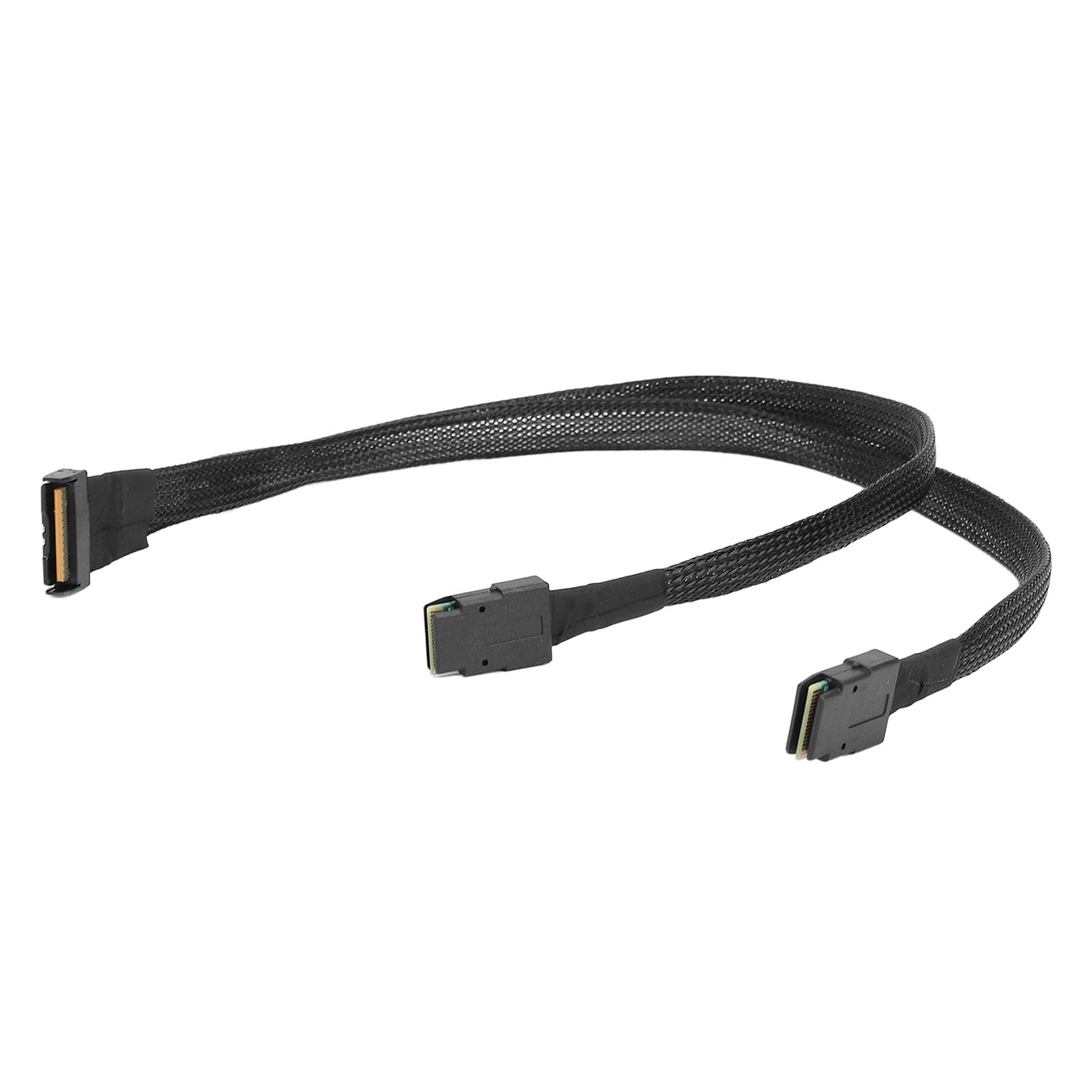 Cavo MCIO 8i a SFF 8087, Cavo Adattatore di Trasmissione Ad Alta velocità, PCIe 5.0, per Data Center Server 50 Cm, per SAS, Ethernet, PCI e