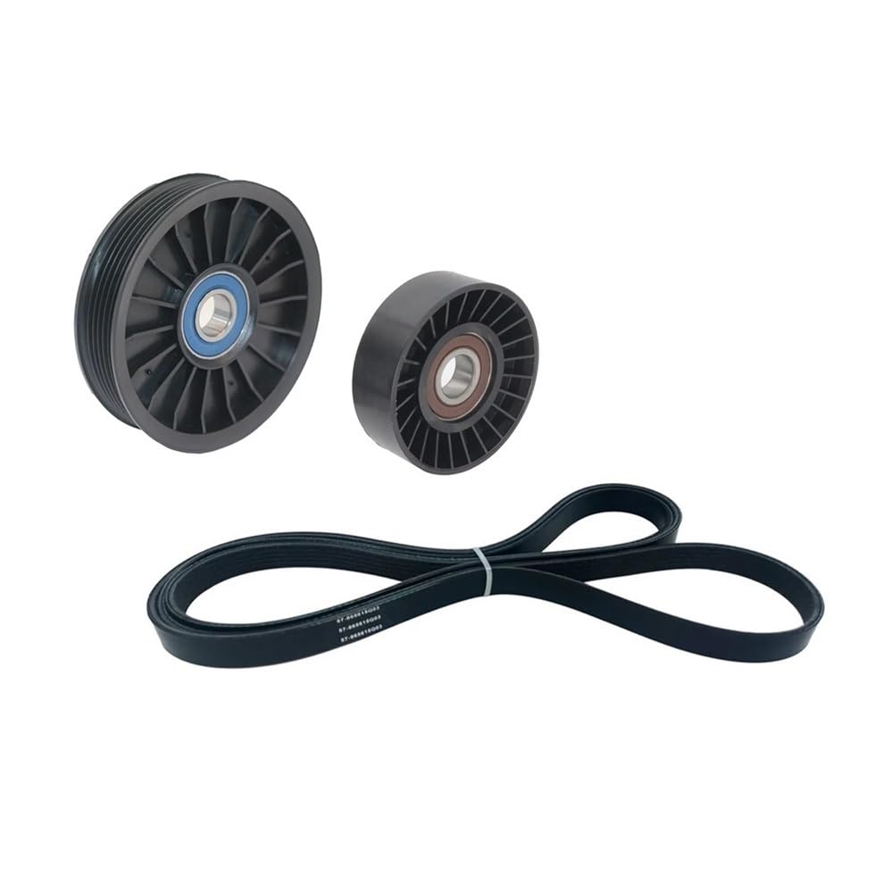 Accesorios Compatible con poleas tensoras de Correa Serpentina V6 V8 8M6500024 4,3-6,2 L MPI con Correa 862087A1 865598 864625T 57-865615Q03