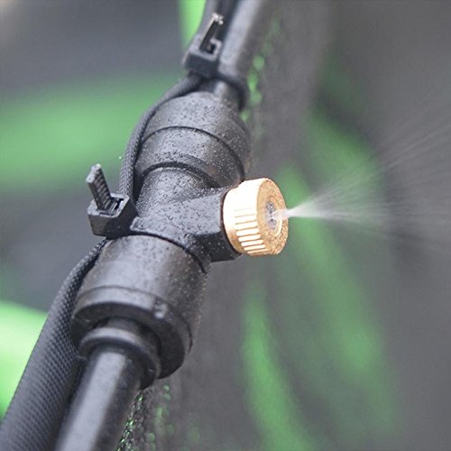Bounce Play Trampoline Misting System - Backyard Trampoline Sprinkler - Water Sprinkler for Kids - Trampoline Accessories 10 Spray Points - The Coolest Trampoline Item This Summer- Good Gift for Kids
