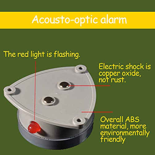 Koobook 3Pcs High Decibel Water Leakage Detector Sensor Household Water Leak Monitor Sound Light Alarm Device Waterproof #TOP4