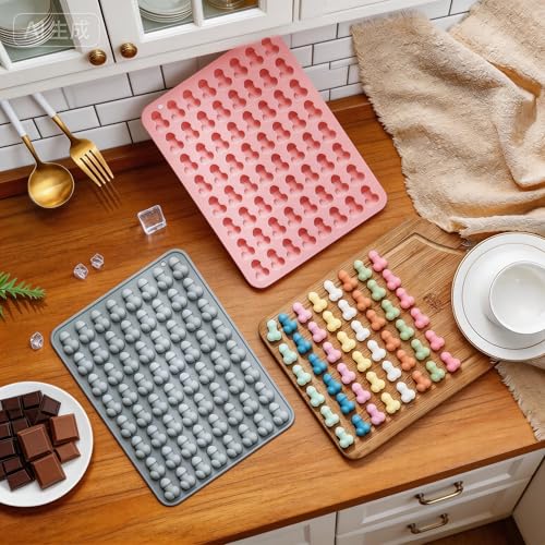 Molde de silicona para chocolates y hielos miniatura 5