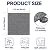 CUCOS Carpet Tiles Peel and Stick, Squares Carpet Floor Tile 12” x 12”, Soft Padded Carpet Tiles, Self Adhesive Carpet 20 Tiles Per box/20Sq Ft