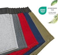 Kemes Boxershorts Herren Baumwolle 10er Pack Ohne kratzenden Zettel Unterhosen Männer Unterwäsche(Gr. S - 4XL) (DE/NL/SE/PL, Alphanumerisch, M, Regular, Regular, Mix-1) – Ansicht 3