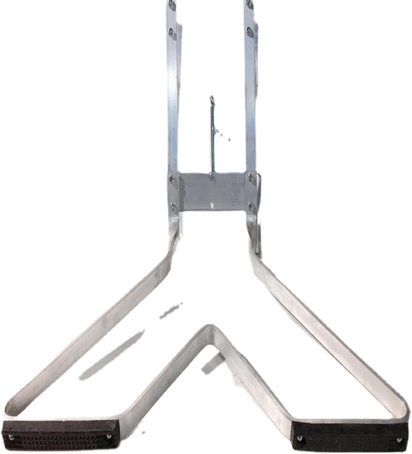 Gralara Ladder Stabilizer Wall Standoff Ladder Accessories Heavy Duty Corner Stabilizer V Shape Stabilizer for Gutter Cleaning Trees