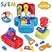 Produktbild GILOBABY Baby und Kinder werkzeug set , Werkzeug mit realistischem Klang und Beleuchtung , Bauspielzeug für frühes Lernen ,für Jungen / Mädchen / Kleinkind , Geschenke. Geeignet für Alter über 2 Jahre