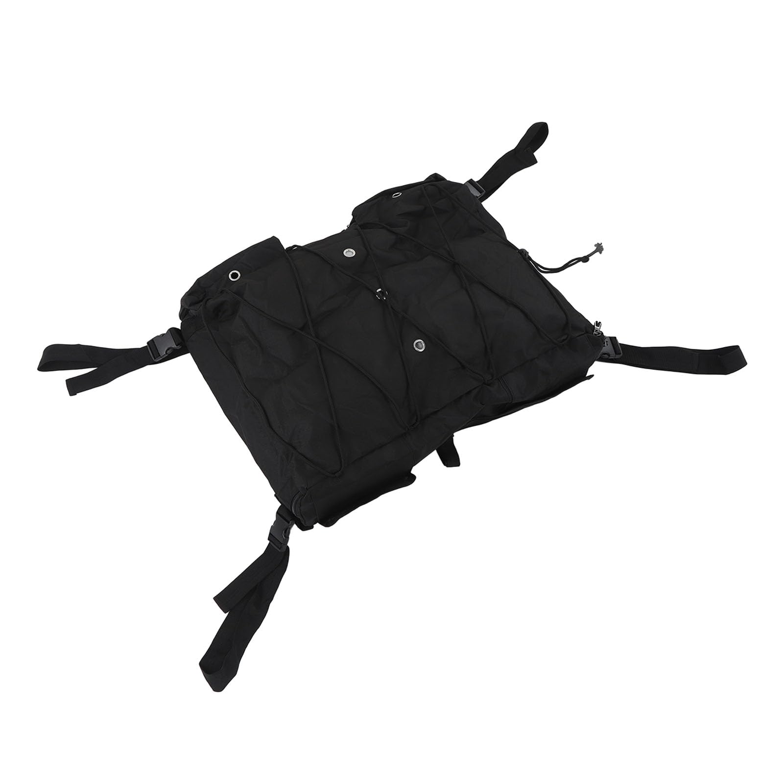 Airshi T Top Storage Bag Bottom Bungee Rope Durable Double Zipper Life Vest Storage Bag Waterproof For Boat Yacht Underwater