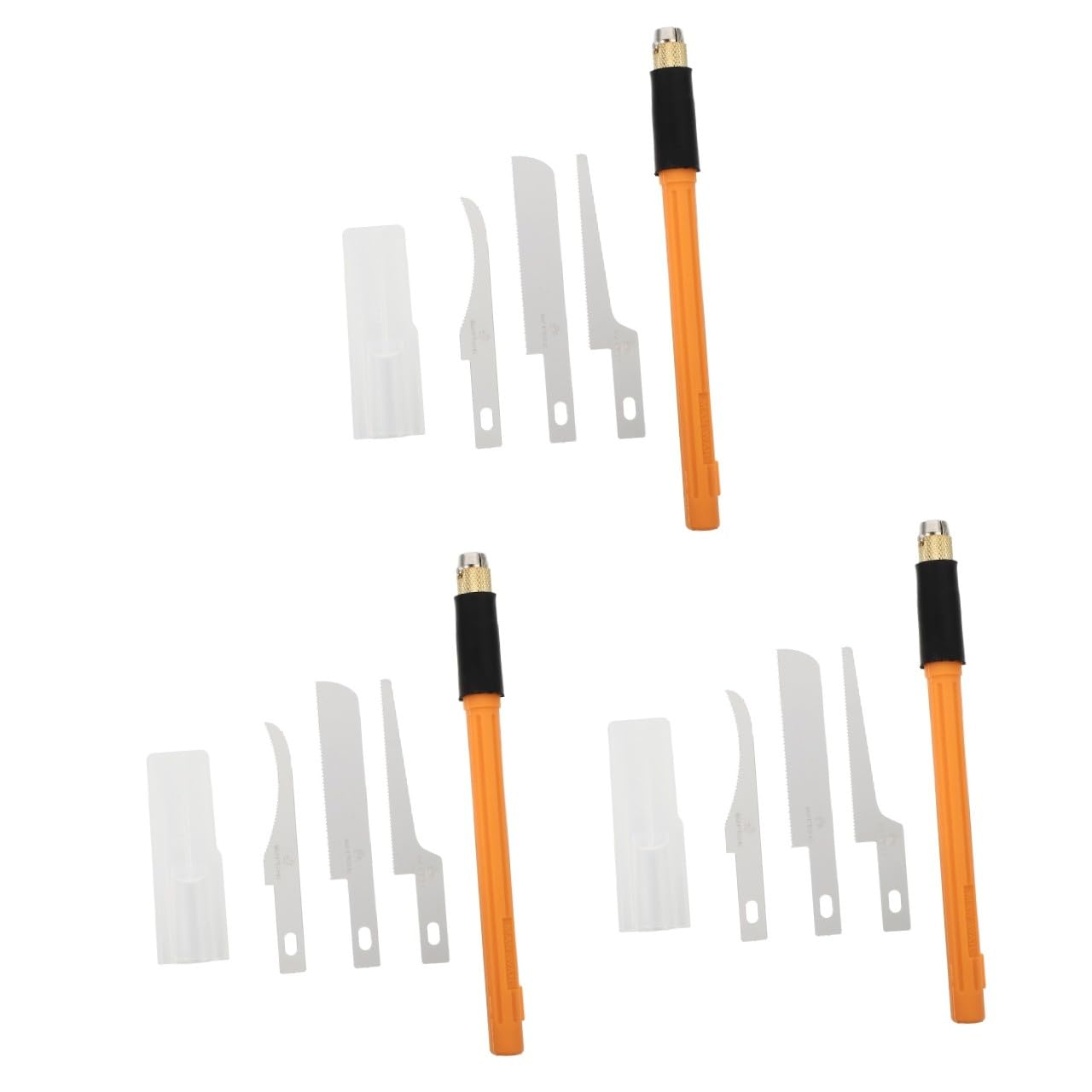 OSALADI 3sets Mini Seghetto Manuale Multiuso Per Modellismo Manico Ergonomico Antiscivolo Per Pruning e Intagli Strumenti Per Hobby e Fai Da Te Compatibile Con Progetti Di Piccole
