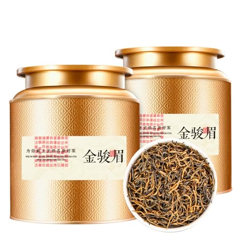 Thé noir Jinjunmei arôme miel vrac 500g infusion feuilles entières