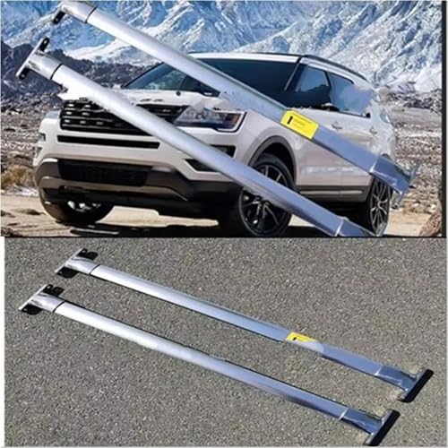 Barra transversal Ford Explorer portaequipajes techo riel coche 2017 2018 2