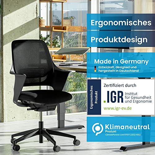 Ergotopia WellBack Drehstuhl – Ergonomischer Bürostuhl für Zuhause und Büro