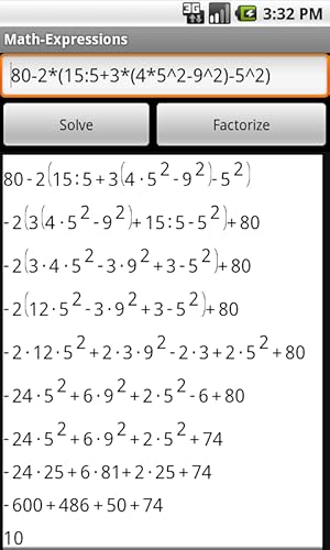 Expressions and Equations