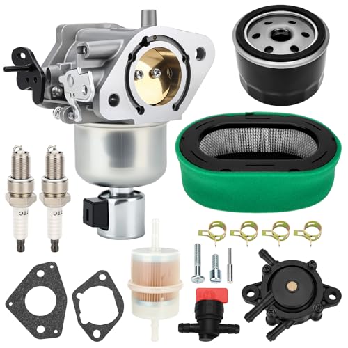 1685321-S Carburetor with Air filter oil filter Fuel pump Kit For Kohler KT725 KT730 KT735 KT740 KT745 7000 Series 22HP 23HP 24HP 25HP 26HP Engines Replace# 16 853 19S 32 853 63S 32 853 67-S
