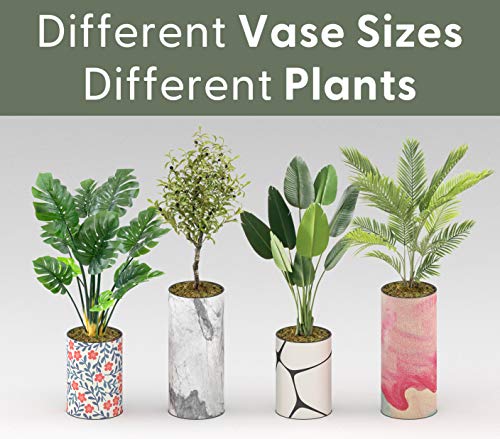 image for SIGNWIN Floor Plants Artificial Areca Palm Trees for Home, Fake Palm P