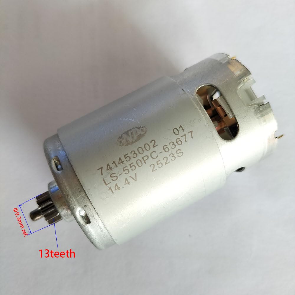 ONPO,741453002 01 LS-550PC-63677 MOTORE 14,4 V 13 DENTI for Cacciavite a percussione AEG BS14G3