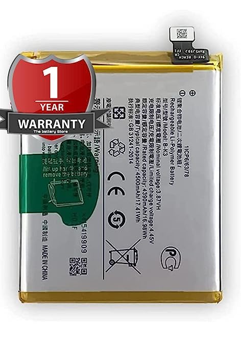 Image of Original B-K3 Battery for Vivo S1Y9s /V1945A /V1945T /1920 /PD1945F EX 1920 20 for /Y9S, S1 Pro, 1920, Y9S Battery with 1 Year Warranty**** (N00288)
