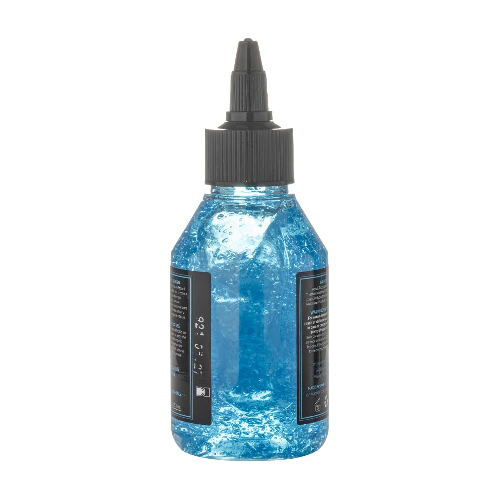 Proton Professional Stencil Primer Azul - 100ml / 3.4 Oz. Fijador plantillas tatuaje extrafuerte. Stencil Tattoo