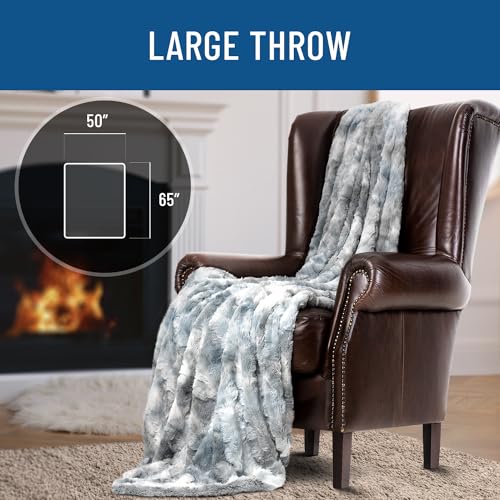 image for Everlasting Comfort Luxury Plush Blanket - Cozy, Soft, Fuzzy Faux Fur 