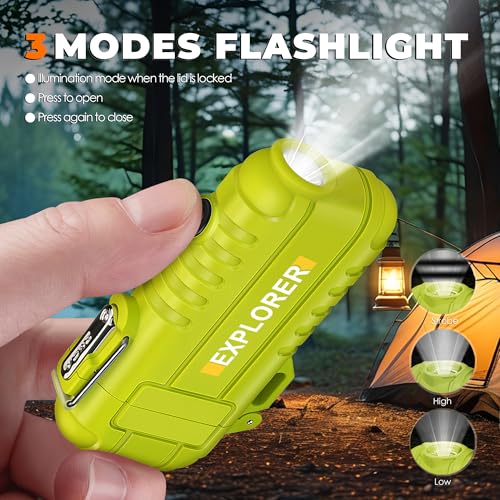 Lafagiet Dual-Arc USB-C Lighter with Flexible Neck & Flashlight — view 6