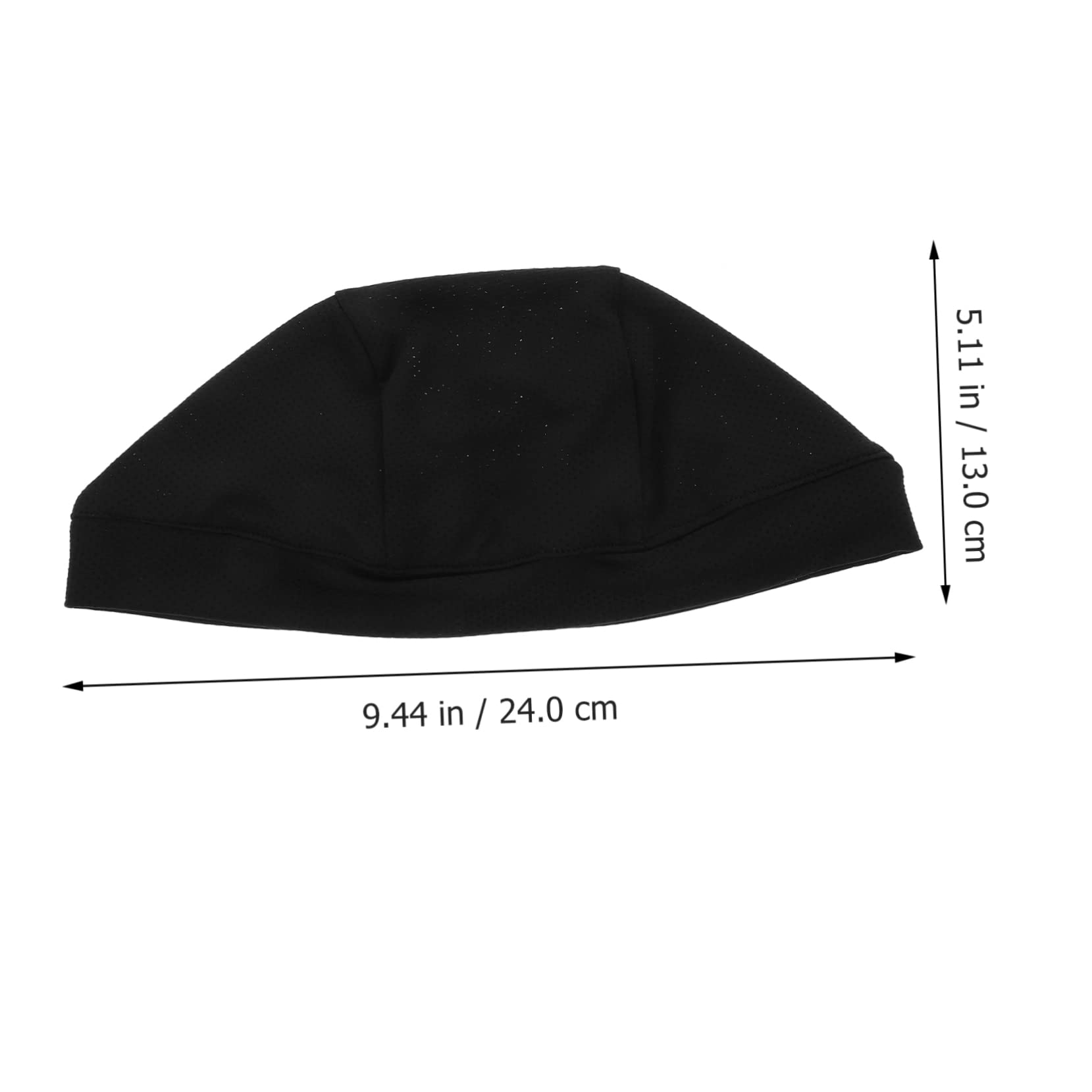 BESPORTBLE 1Pc Unisex Breathable Cycling Hat Quick Dry Biking Cap for Outdoor Sports Durable Material Fits All Black