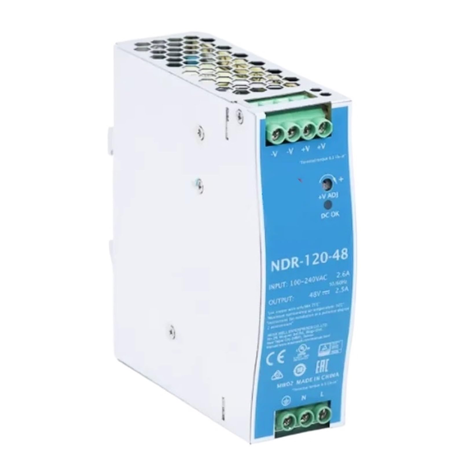 EAHWCXSD NDR-120 120W Single Output Industrial Power Supply NDR-120-12 NDR-120-24 NDR-120-48(NDR-120-12)