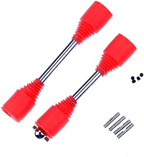 FLMLF 9MM Drive Shaft RED for 1/5 HPI KM Racing Baja 5b Ss RC CAR Toy Parts