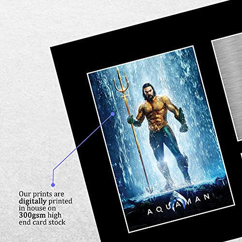 HWC Trading A4 Jason Momoa Aquaman presenteert afgedrukt ondertekende handtekening afbeelding voor film Memorabilia Fans - Afbeelding 5