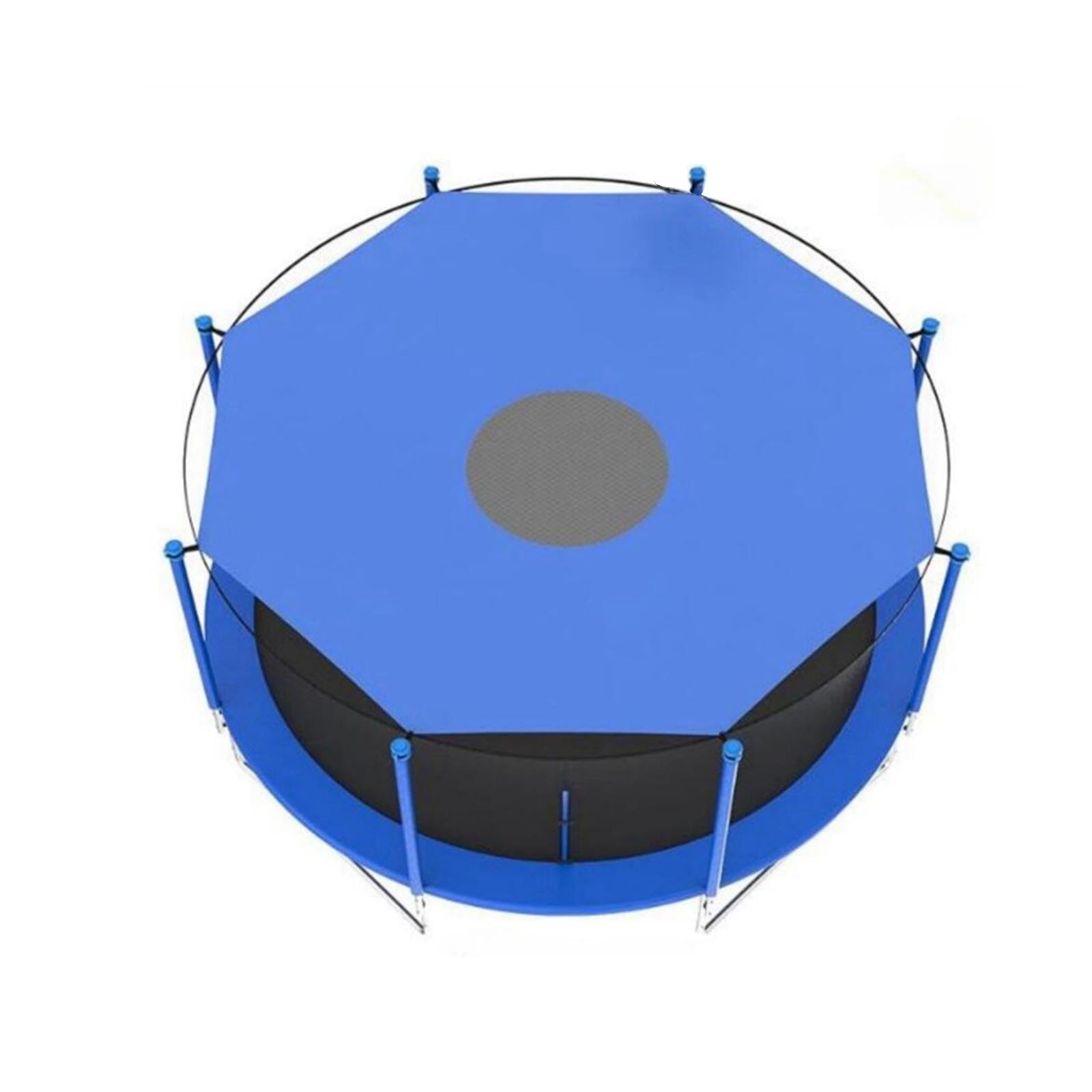 Trampoline Top Shade Cover, Waterproof Canopy Outdoor for Adults Roof for 6ft 8ft 10ft 12ft 14ft 16ft Trampoline