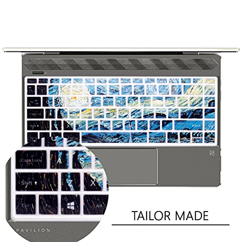 Funda protectora de silicona para teclado HP Envy 13.3" miniatura 3