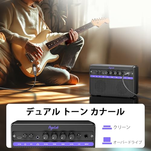 POGOLAB ギターアンプ 小型 2*8W の商品画像 3