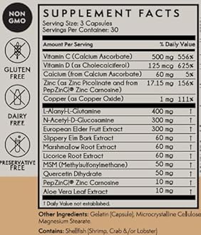 TERRA ORIGIN Healthy Gut Capsules with Immunity Boost | 90 Capsules | Non GMO, Gluten Free, Dairy Free | Digestive Support for Men and Women