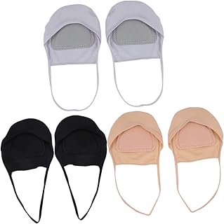 minkissy 3 Pares De Almofadas De Liga Invisíveis Sandálias De Salto Alto Para Mulheres Sapatos De Salto Alto Para Mulheres Meias Femininas De Algodão Meias De Corte Baixo Sem Mostrar Meias