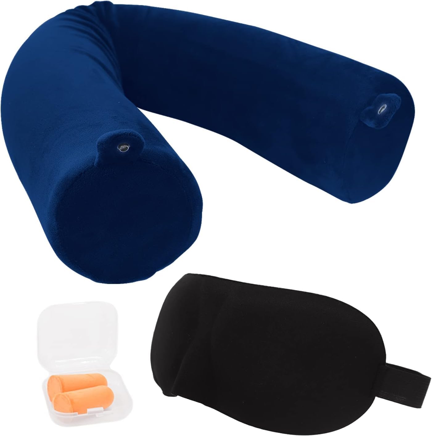 AEGISTO Ensemble d’oreillers de voyage torsadés, oreiller polyvalent pour les voyages, le travail de bureau, le sommeil en avion, le soutien du cou, de la tête, du bas du dos et des épaules, oreiller AEGISTO Ensemble d’oreillers de voyage torsadés, oreiller polyvalent pour les voyages, le travail de bureau, le sommeil en avion, le soutien du cou, de la tête, du bas du dos et des épaules, oreiller