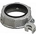 Cooper Crouse-Hinds 3/4" 150deg Alum Lug Insultd Throat Grnd Bshng