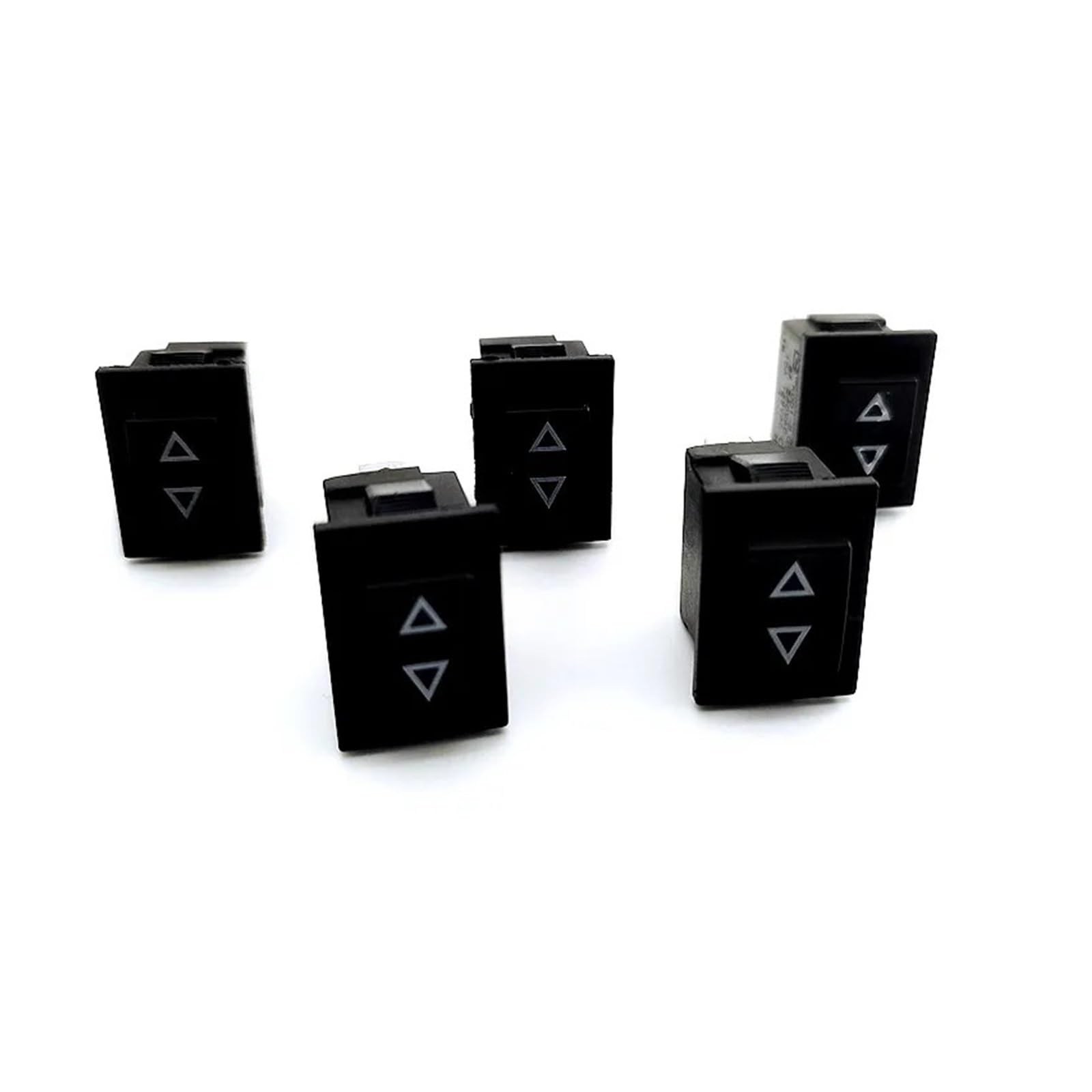 IDGTTLDF 5Pcs KCD1 15 * 21mm 3pin Rocker Switch 10A/125V Arrow Self-reset/Momentary Push Button Switch