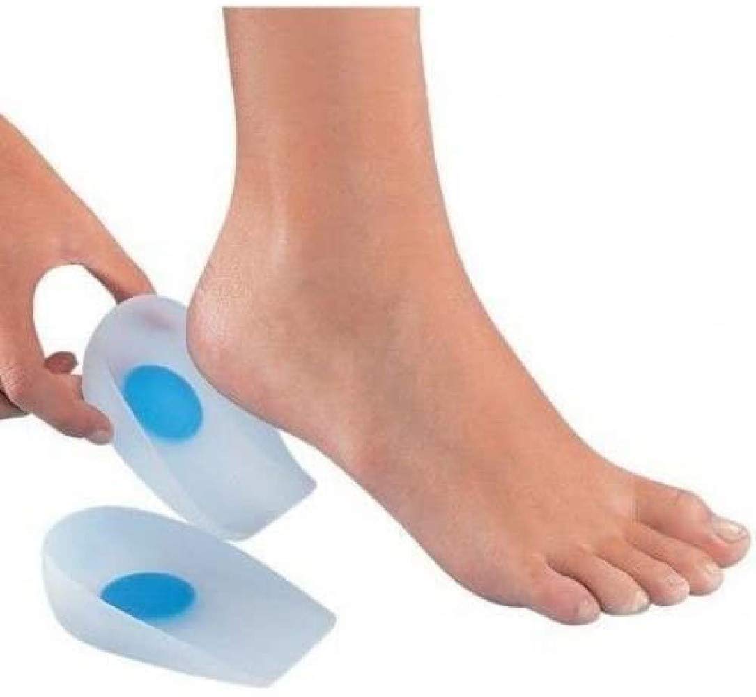 PEDIMENDTM Silikon-Gel-Kissen für Ferseneinlagen, 2 Paar – 4 Stück