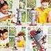 Epoch Games Super Mario Blow Up! Shaky Tower Balancing Game - Tabletop Skill and Action Game with Collectible Super Mario Action Figures (Pack of 6)